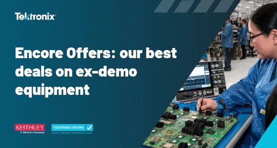 Tektronix Encore Factory Certified Test Equipment - GOmeasure.se
