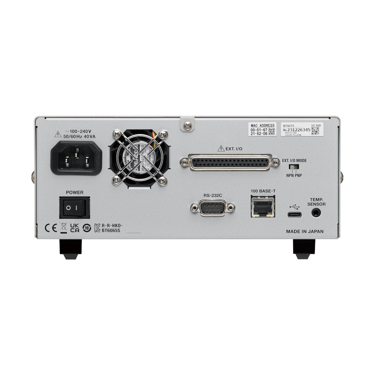 Hioki BT6075 Precision Battery Tester