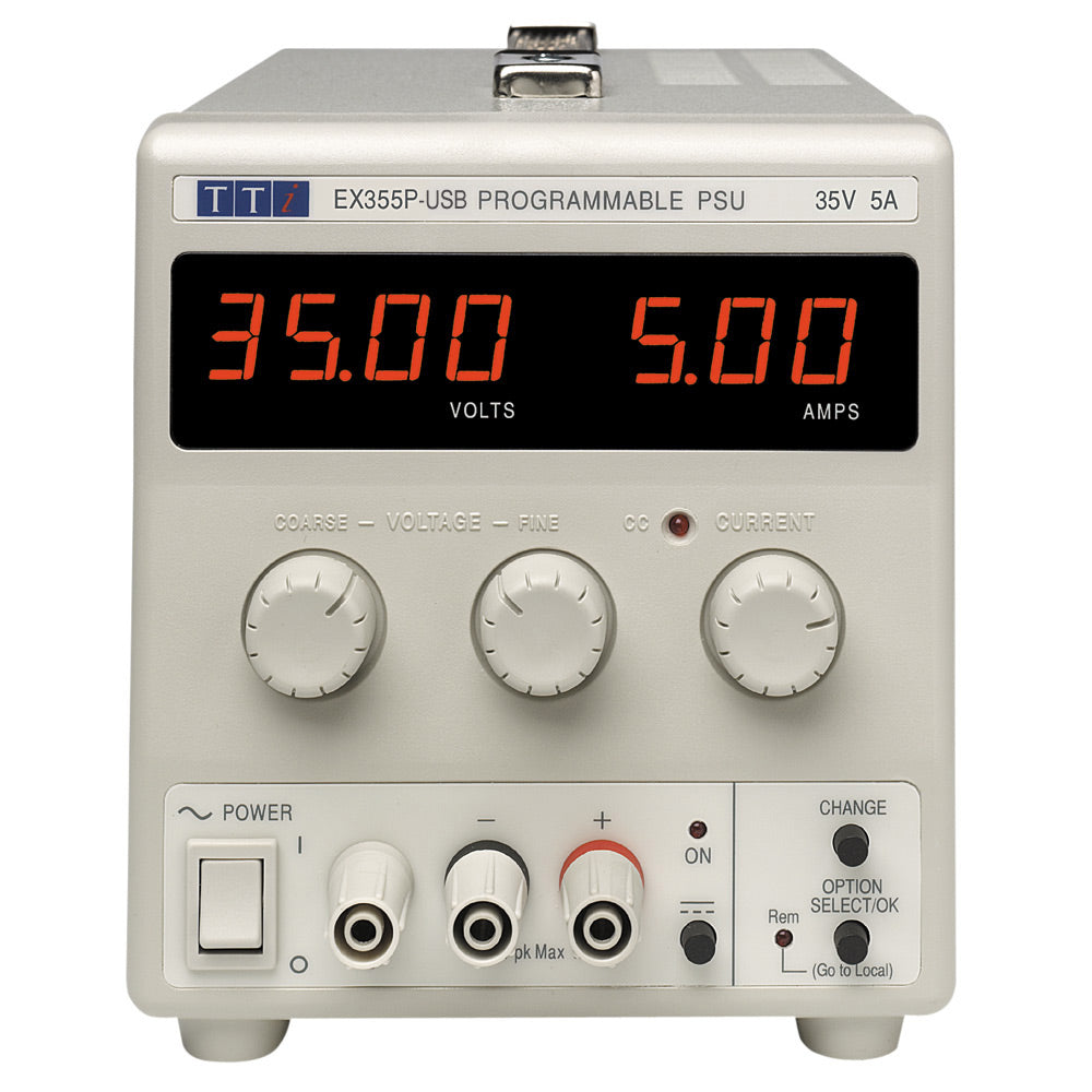 Aim-TTi EX355P-USB Power Supply Single 0-35V/0-5A