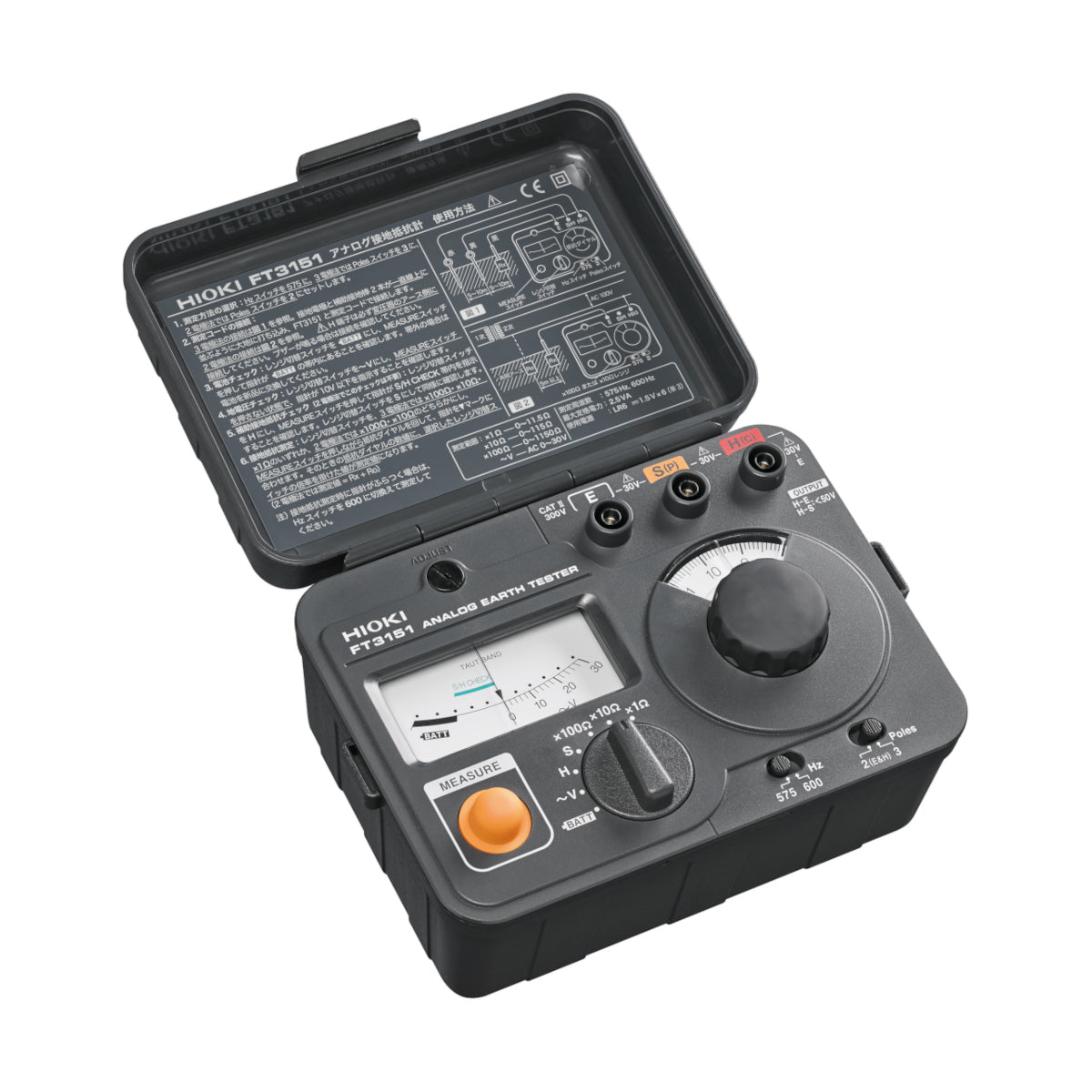 Hioki FT3151 Analog Earth Tester
