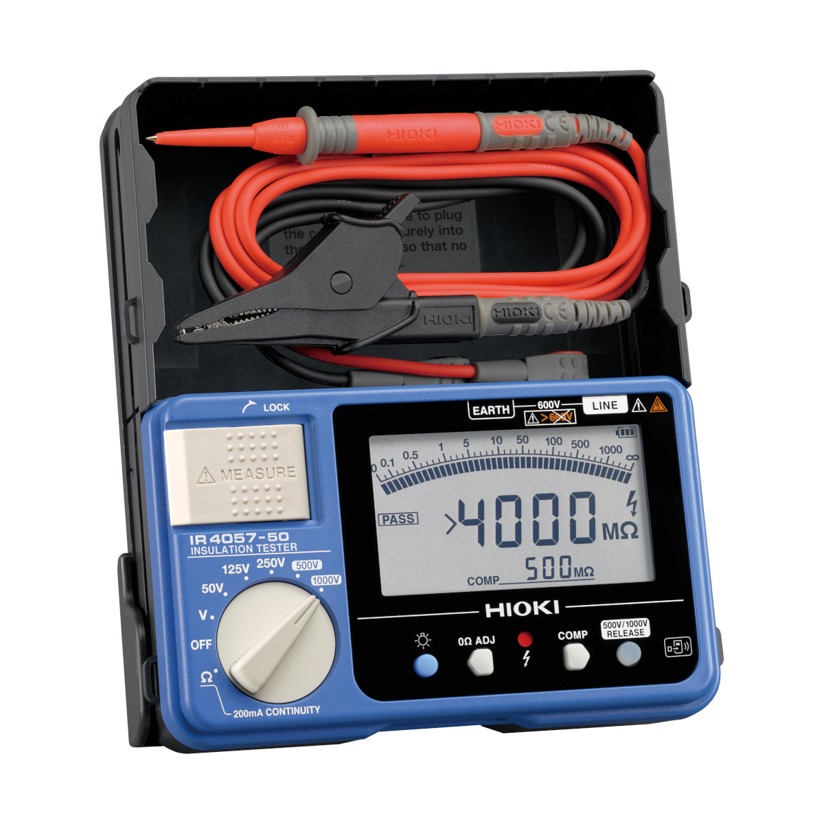 Hioki IR4057-90 Insulation Tester Bundled with the Wireless Adapter Z3210