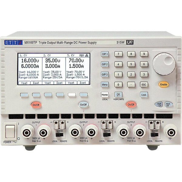 Aim-TTi MX100T Power Supply Triple multi range 375W