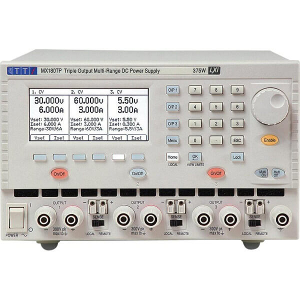 Aim-TTi MX180TP Power Supply Triple multi range 375W