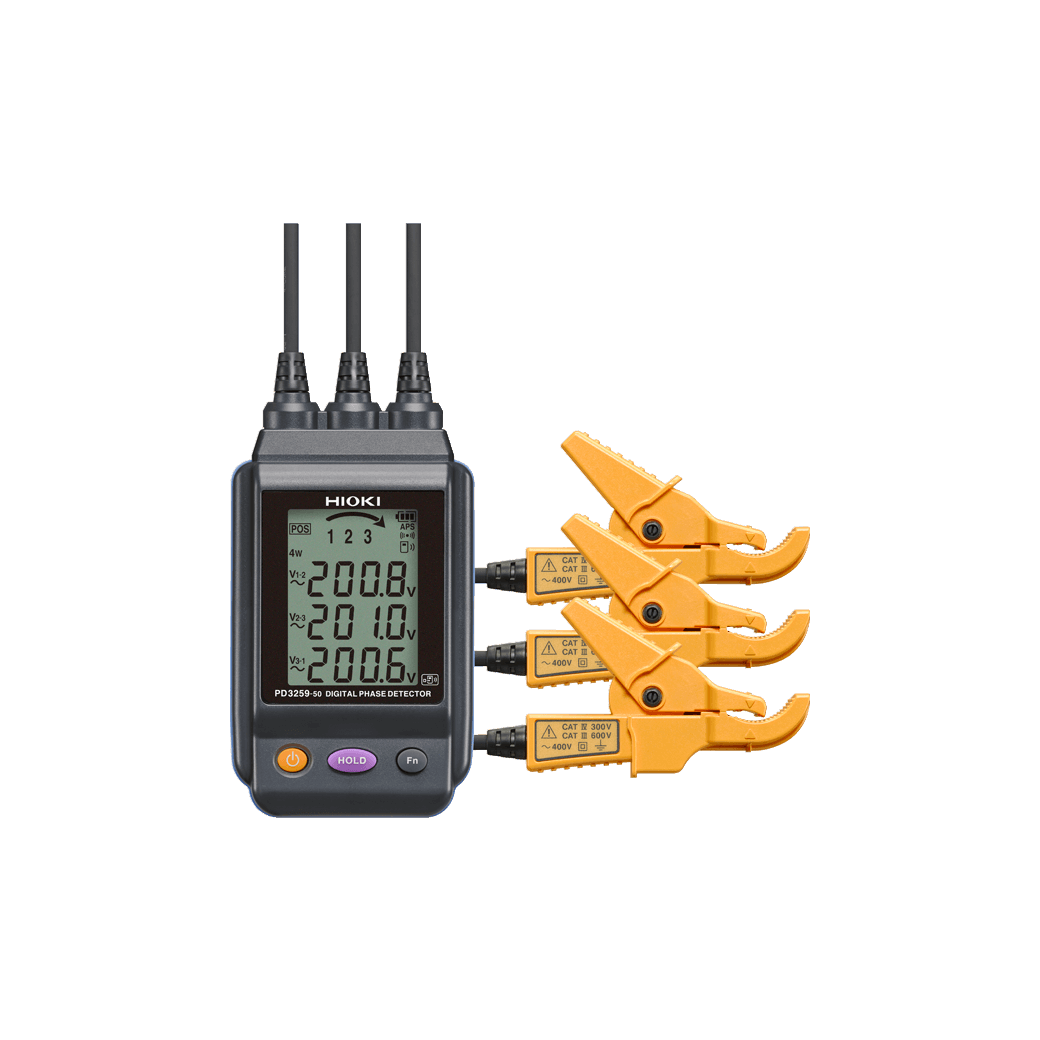 DEMO - Hioki PD3259-50 Digital Phase Detector with the Wireless Adapter Z3210
