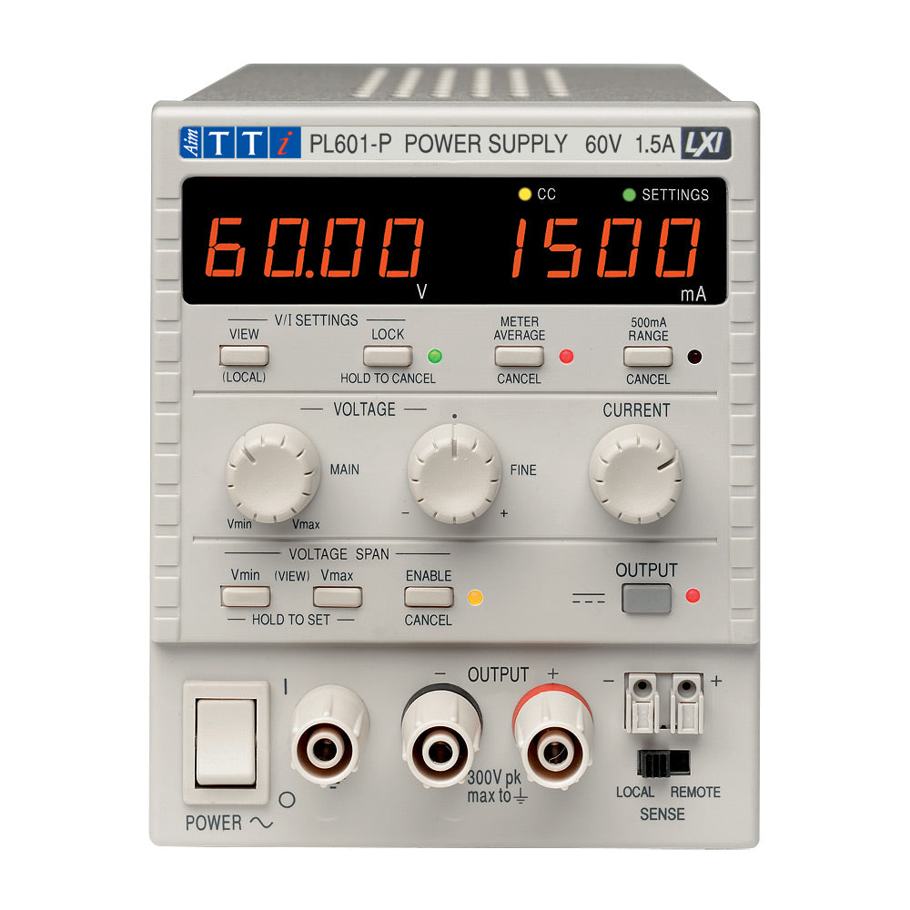 Aim-TTi PL601-P(G) Power Supply Single 0-60V/0-1.5A