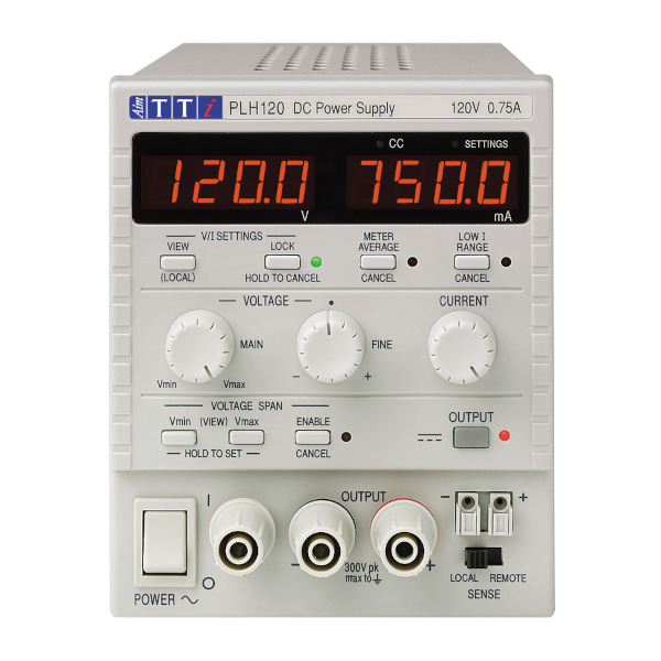 Aim-TTi PLH120 Strömförsörjning Enkel 0-120V/0-0.75A