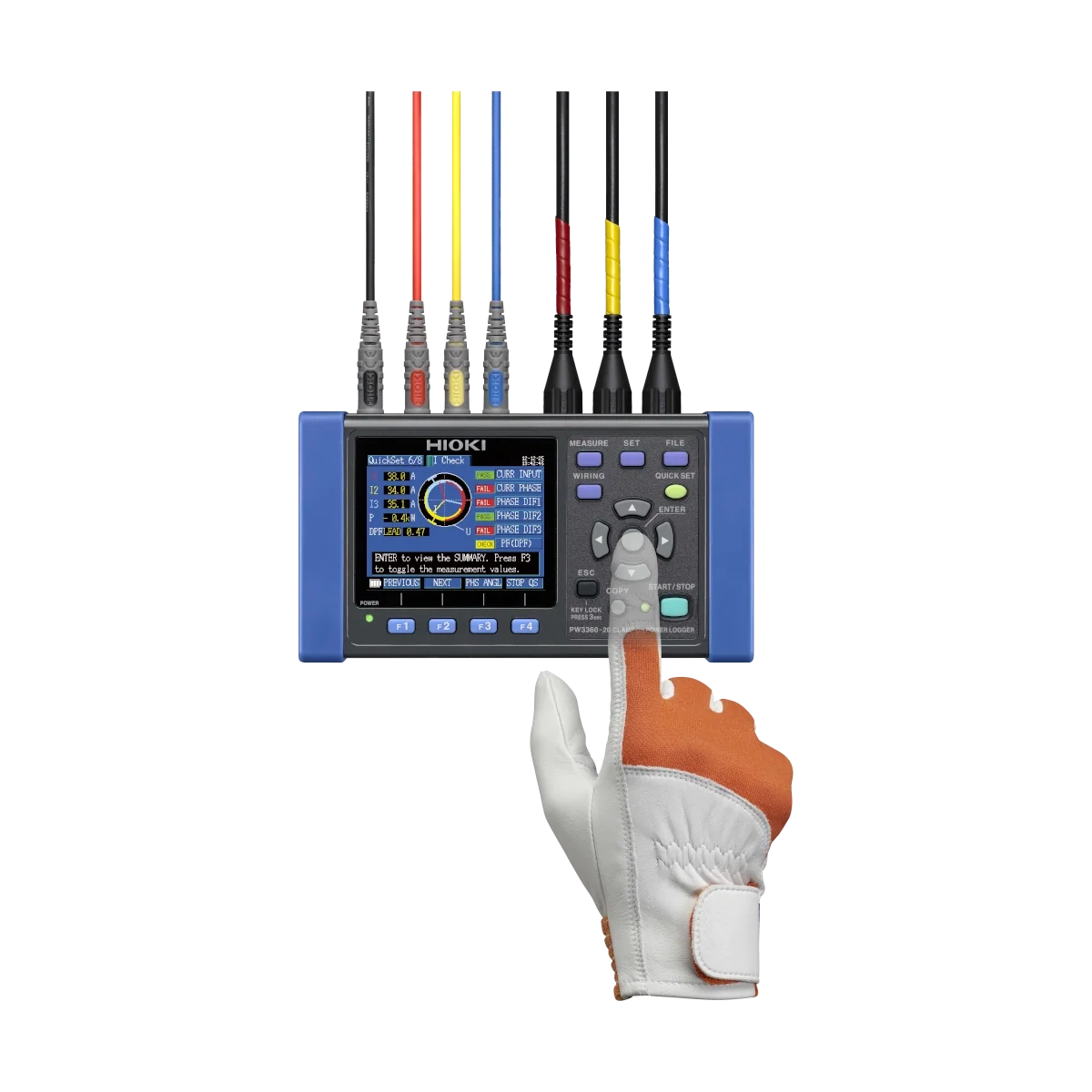 Hioki PW3360-20 Clamp On Power Logger