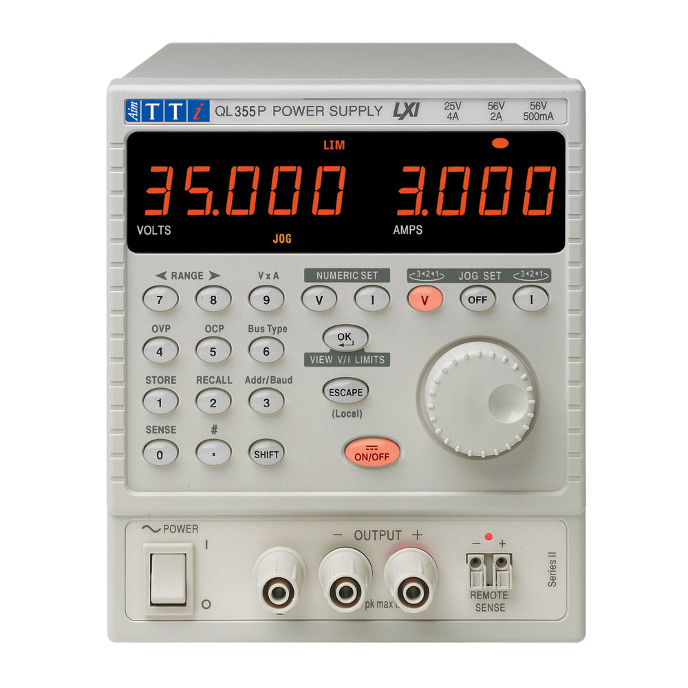 Aim-TTi QL355P(G) Bench/System Precision Linear Regulated DC Power Supply