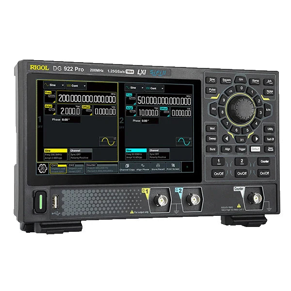 RIGOL DG922 Pro 200 MHz Waveform Generator