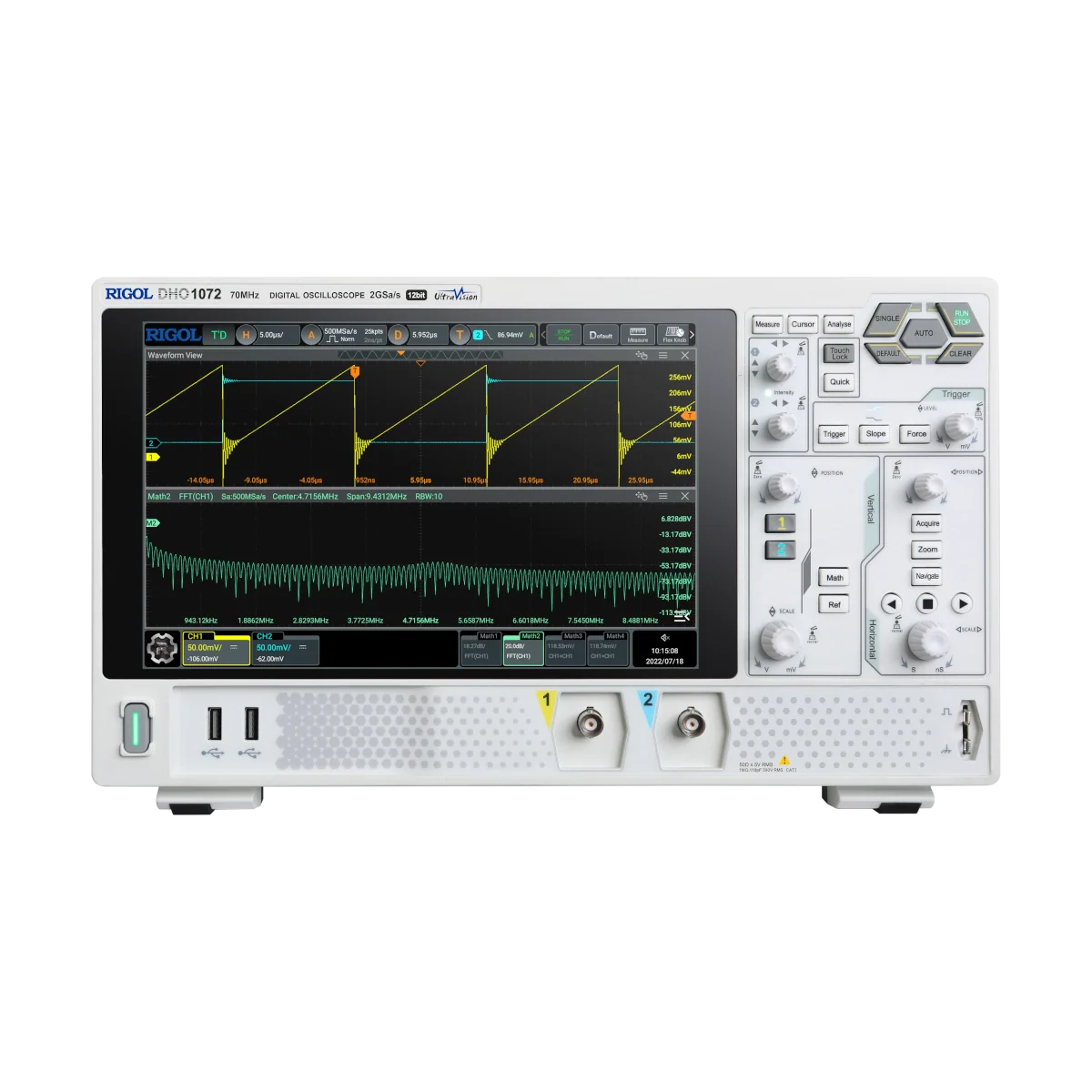 RIGOL DHO1072 70 MHz Oscilloscope