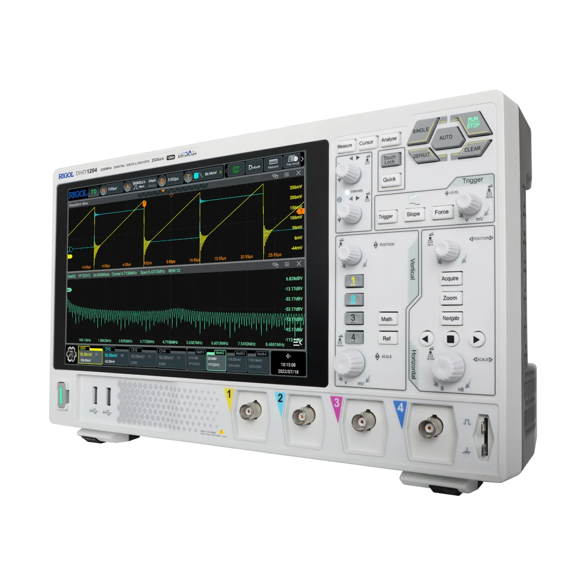 RIGOL DHO1204 200 MHz Oscilloscope