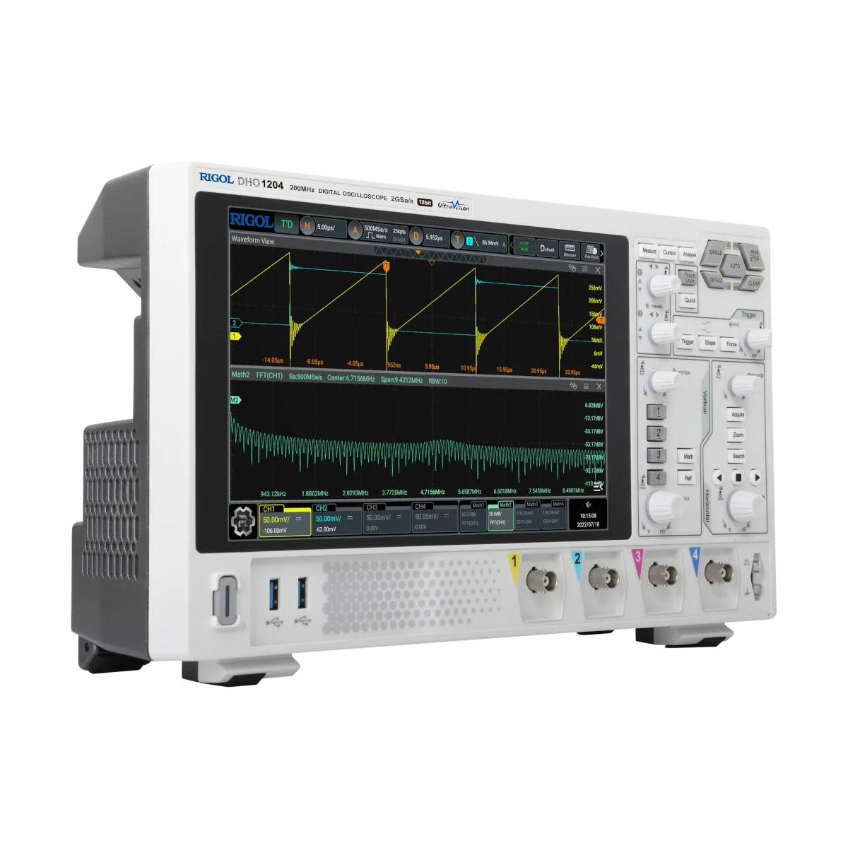 RIGOL DHO1204 200 MHz Oscilloscope