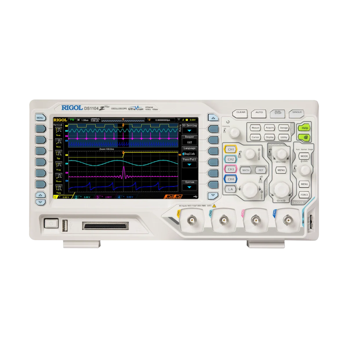 RIGOL DS1074Z-S-Plus 70 MHz Oscilloscope