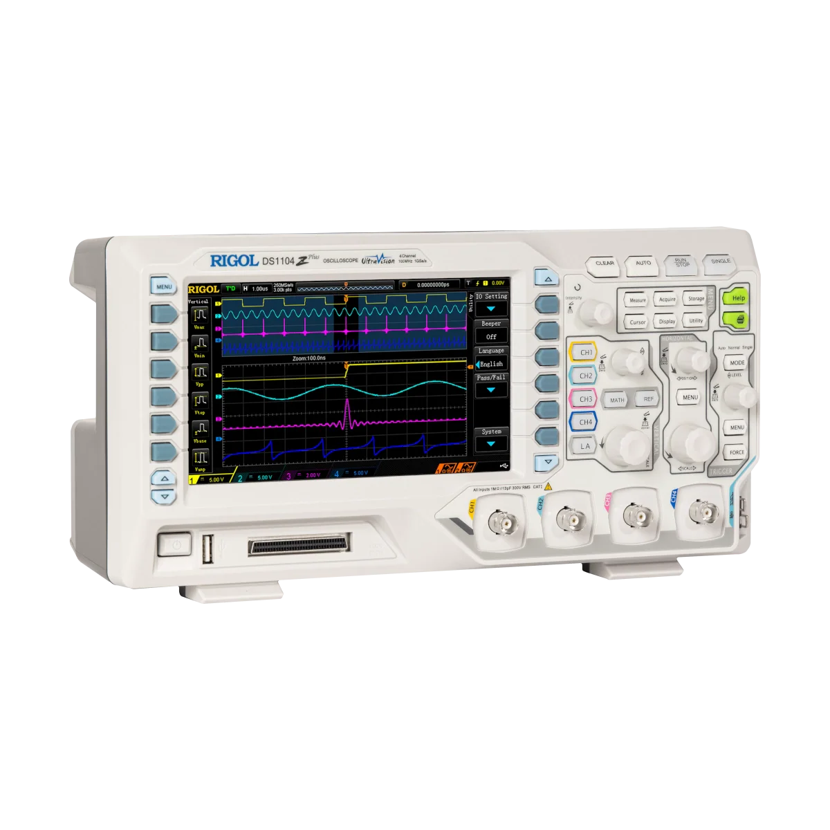 RIGOL DS1104Z-S-Plus 100 MHz Oscilloscope