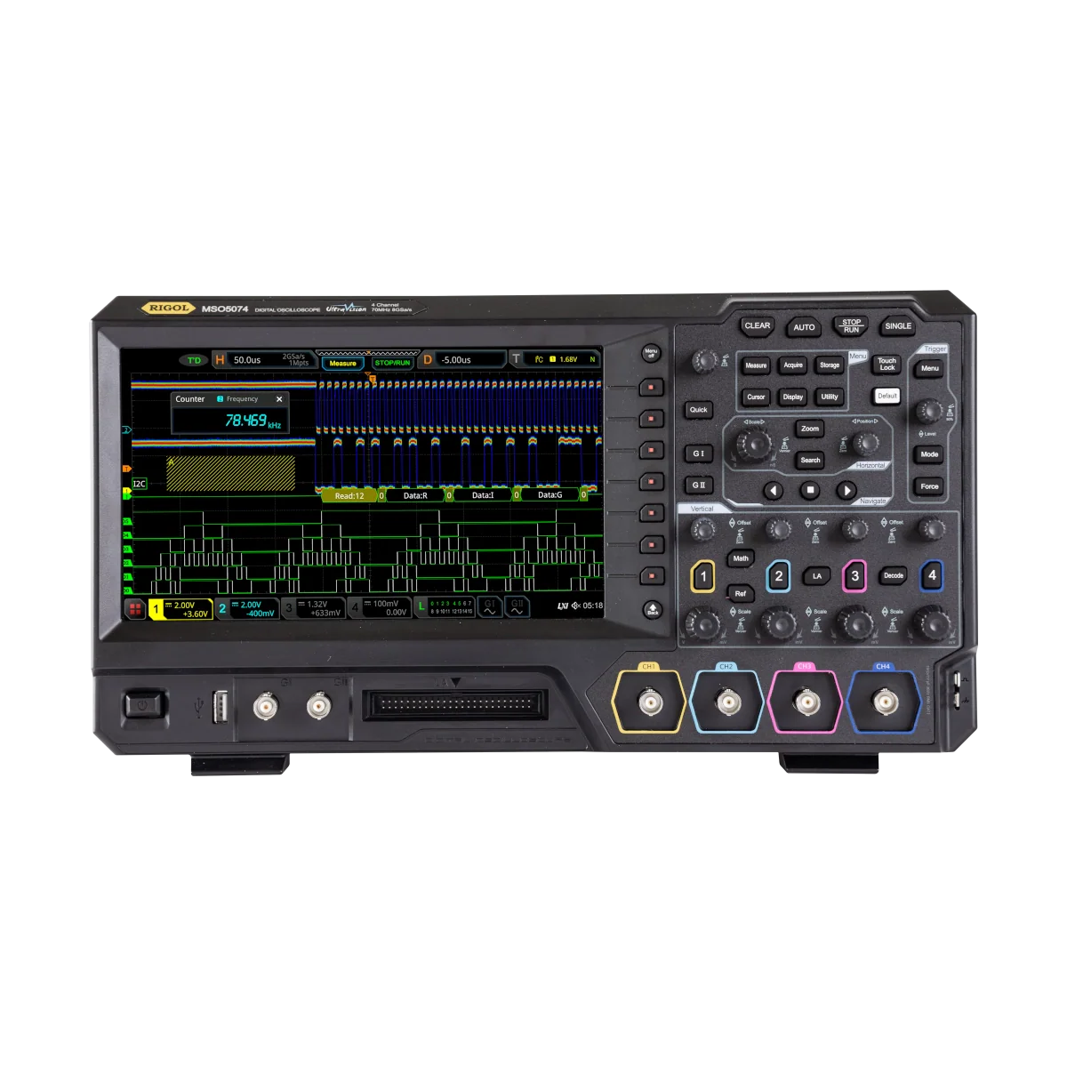 RIGOL MSO5074 70 MHz Oscilloscope