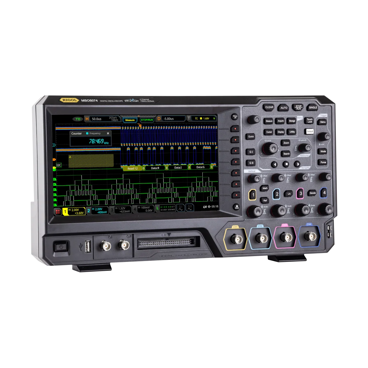 RIGOL MSO5072 70 MHz Oscilloscope