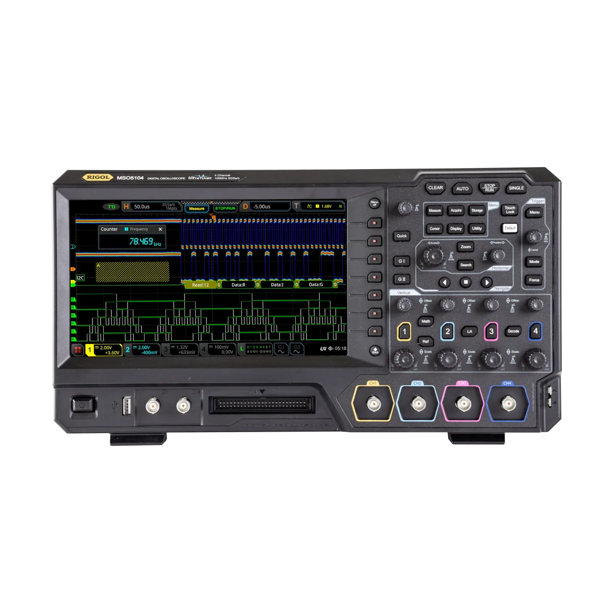 RIGOL MSO5102 100 MHz Oscilloscope