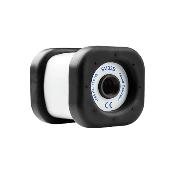 Svantek SV 33B Class 1 Sound Calibrator on a white background