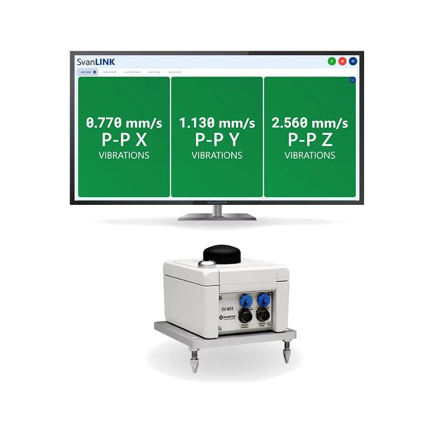 Svantek SvanLINK Noise and Vibration Control Software