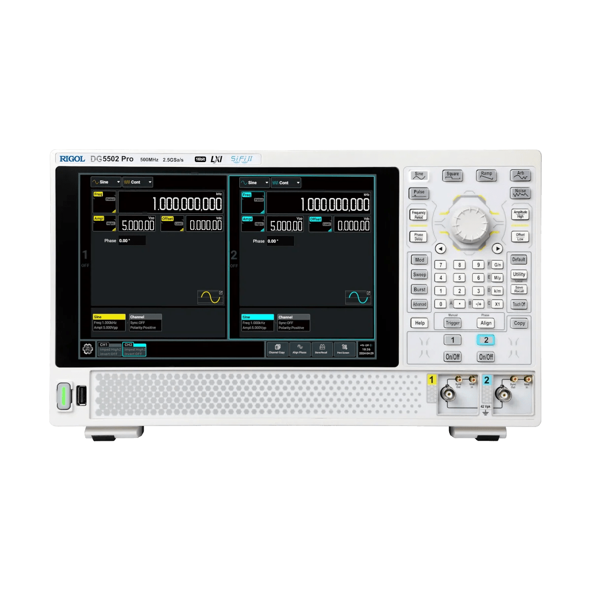 Campaign - RIGOL DG5352 Pro Waveform Generator + Free BND Option - GOmeasure.se