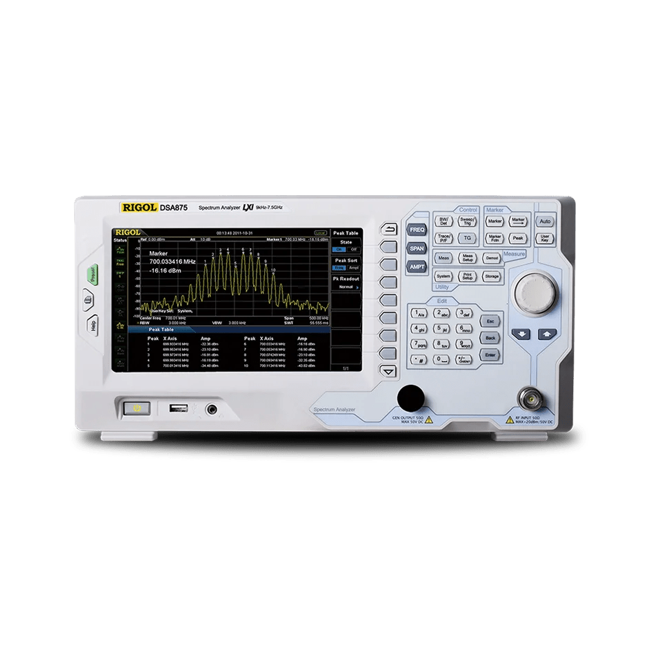 Campaign - RIGOL DSA875-TG Spectrum Analyzer + Free EMI Option - GOmeasure.se