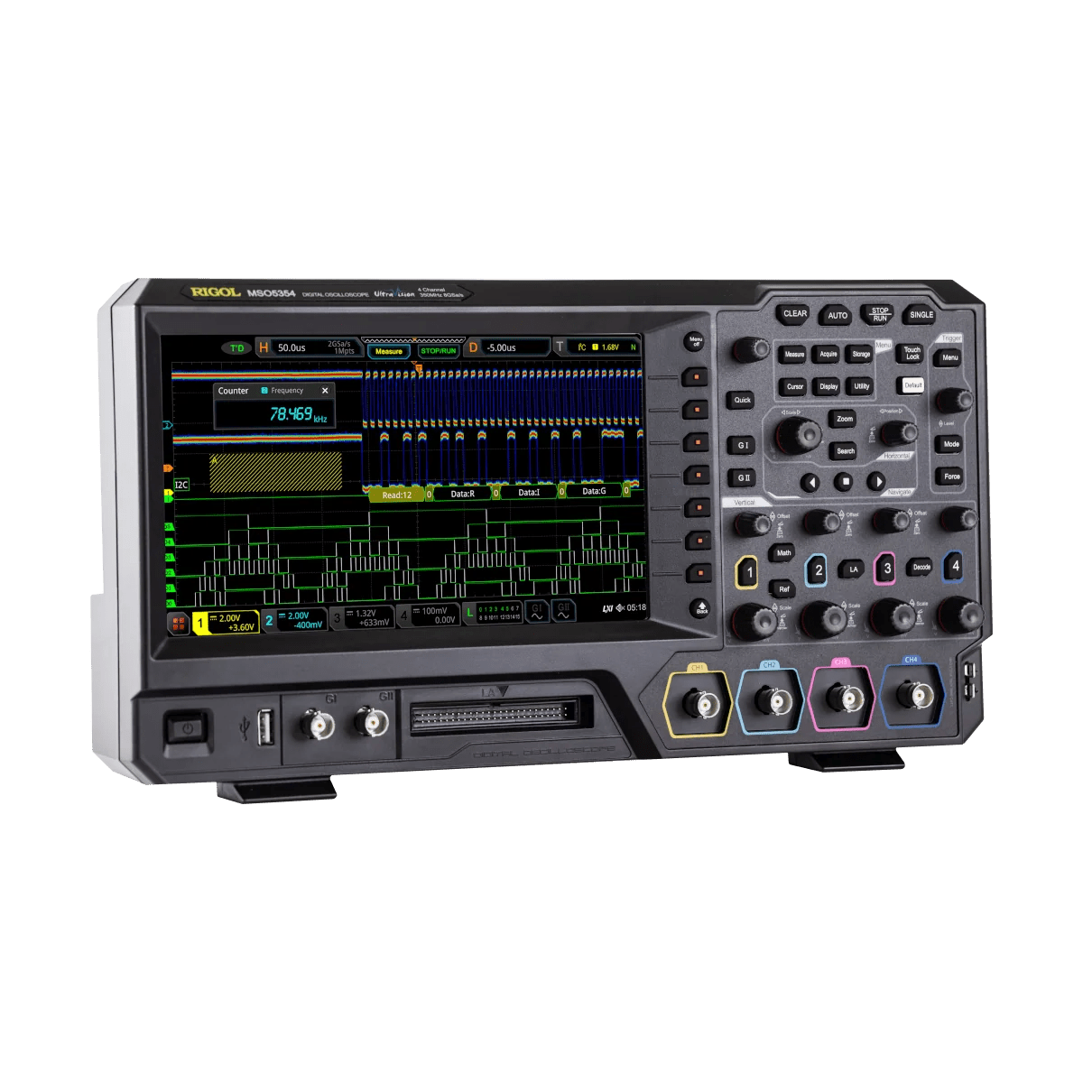 Campaign - RIGOL MSO5354 350 MHz Oscilloscope + Free BND Option - GOmeasure.se