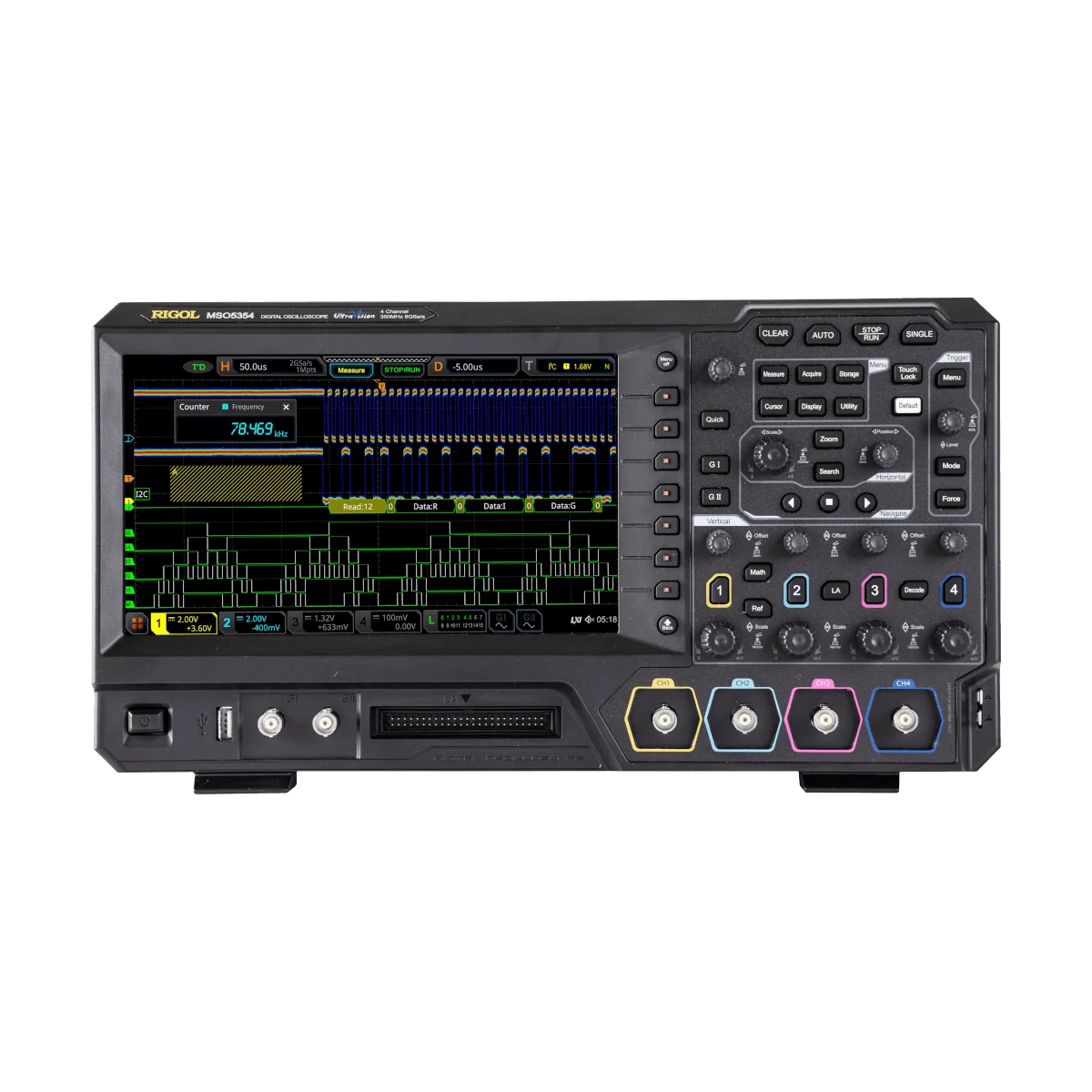 Campaign - RIGOL MSO5354 350 MHz Oscilloscope + Free BND Option - GOmeasure.se