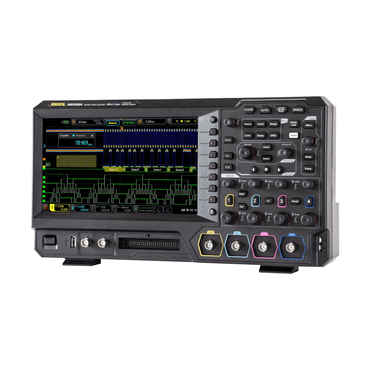 Campaign - RIGOL MSO5354 350 MHz Oscilloscope + Free BND Option - GOmeasure.se
