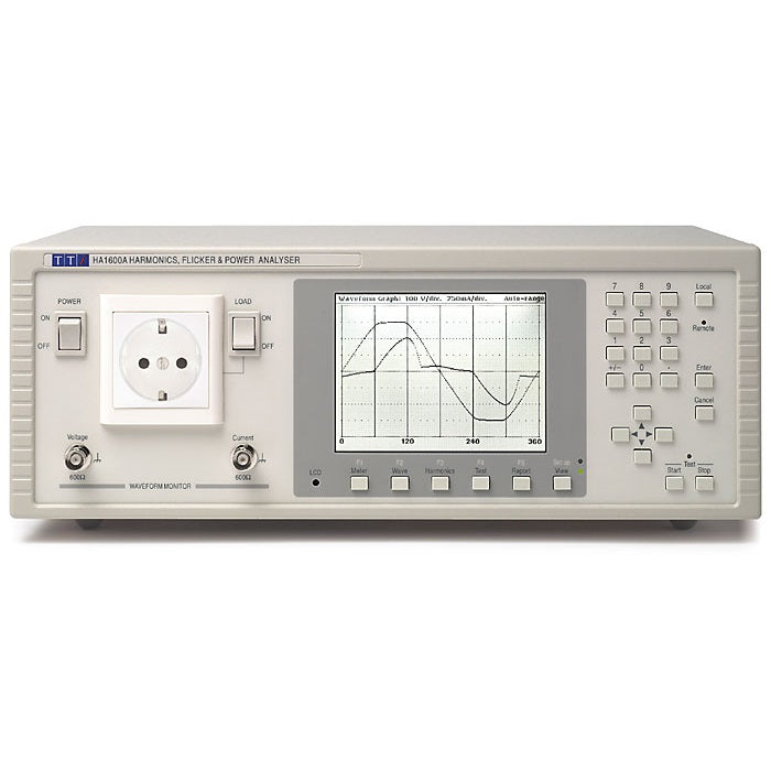 Aim-TTi HA1600A Mains/Harmonics Analyser inc Flicker