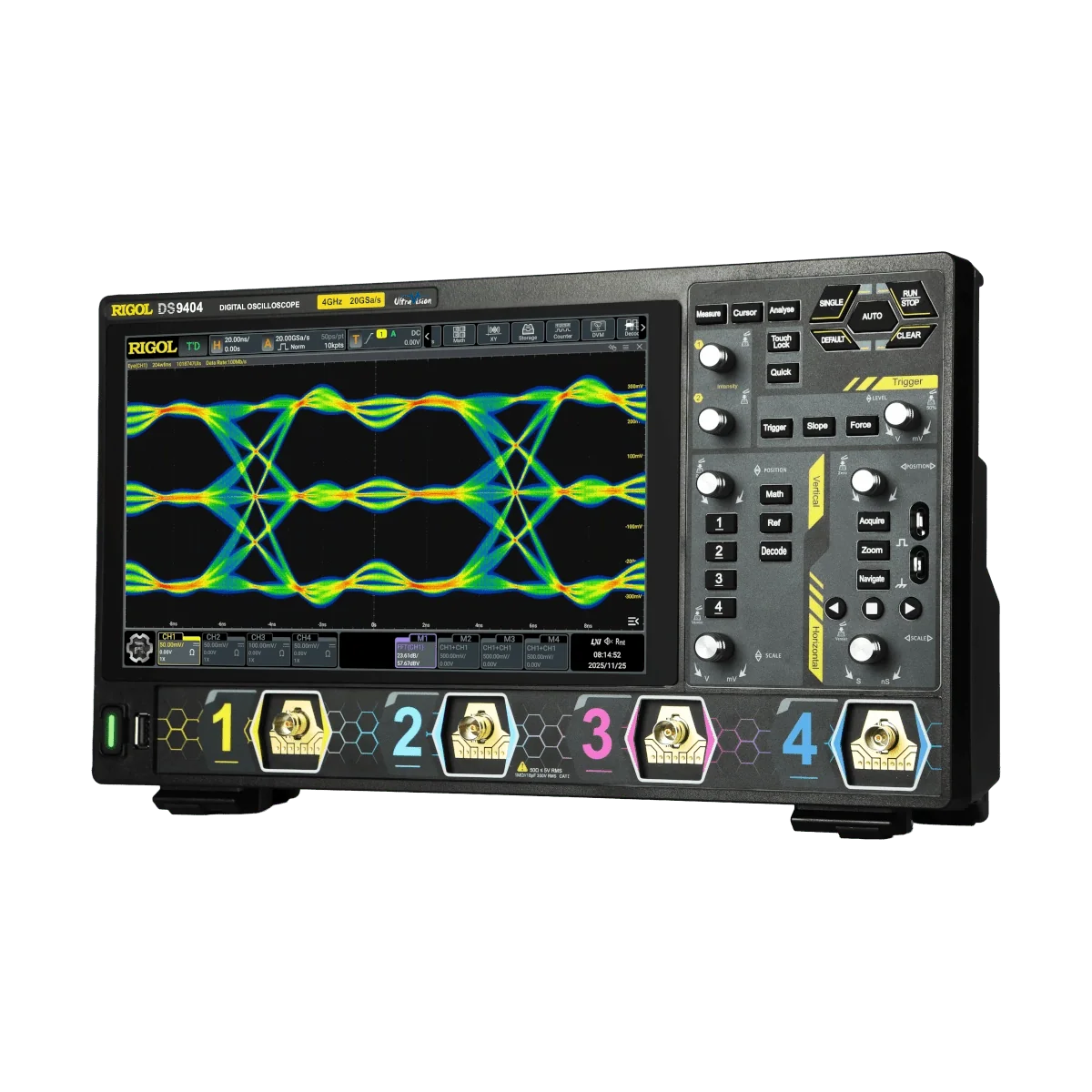 RIGOL DS9404 4 GHz Oscilloscope Left