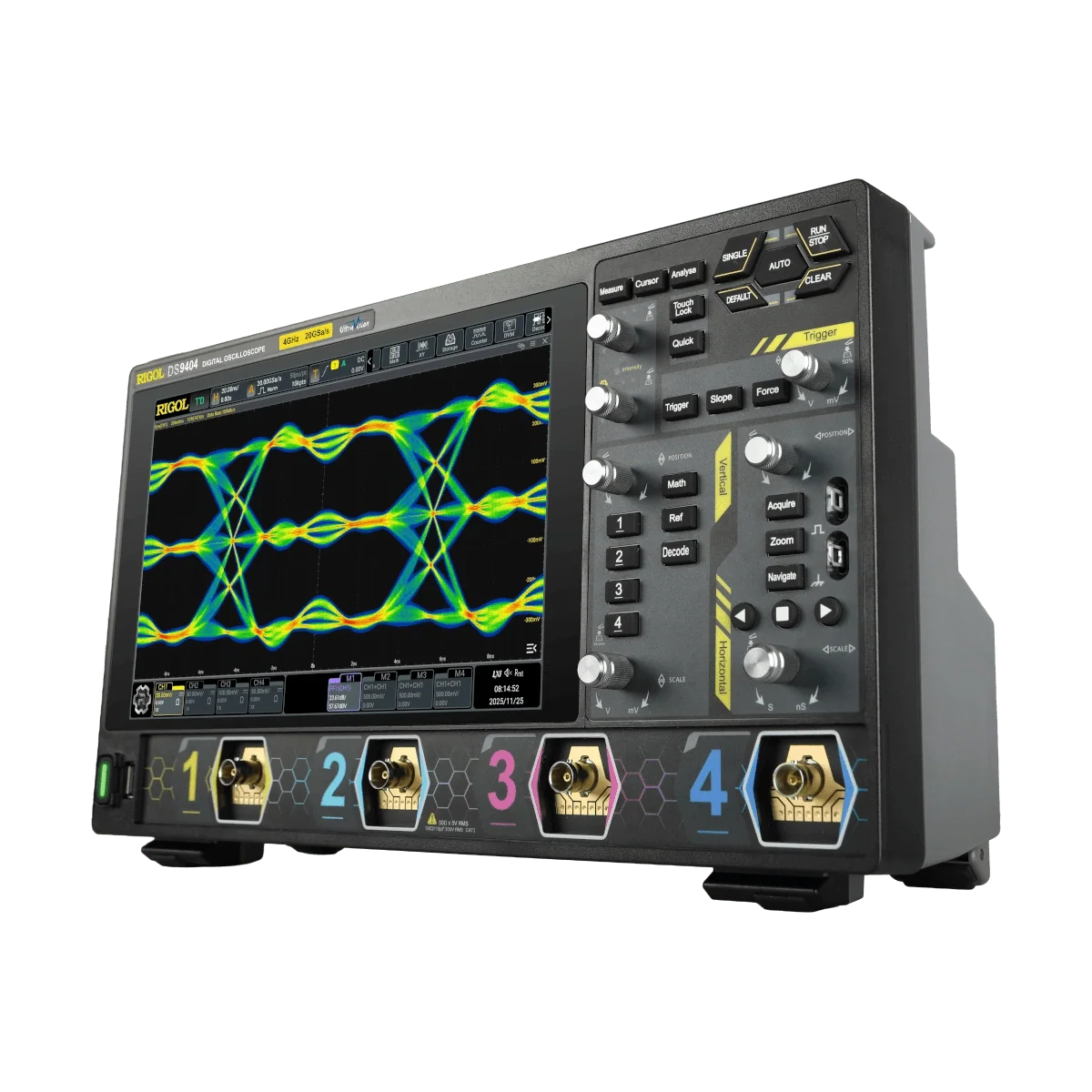 RIGOL DS9404 4 GHz Oscilloscope Down left