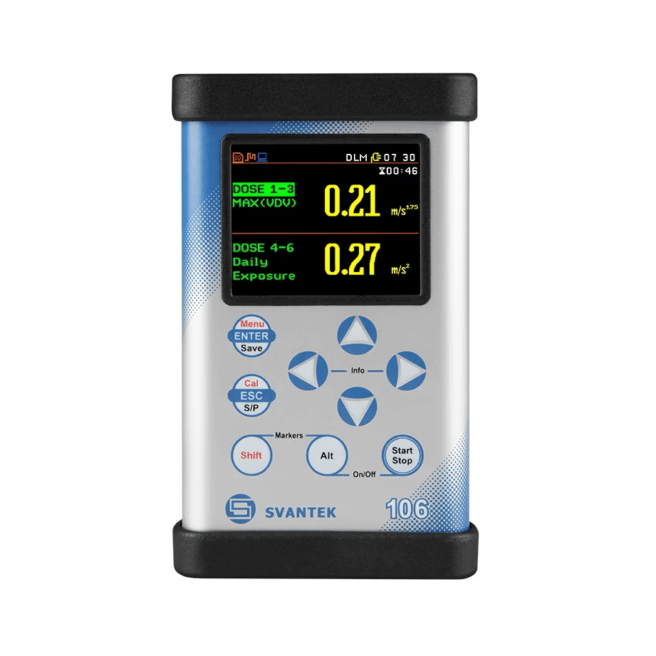 Svantek SV 106D Human Vibration Meter - GOmeasure.se