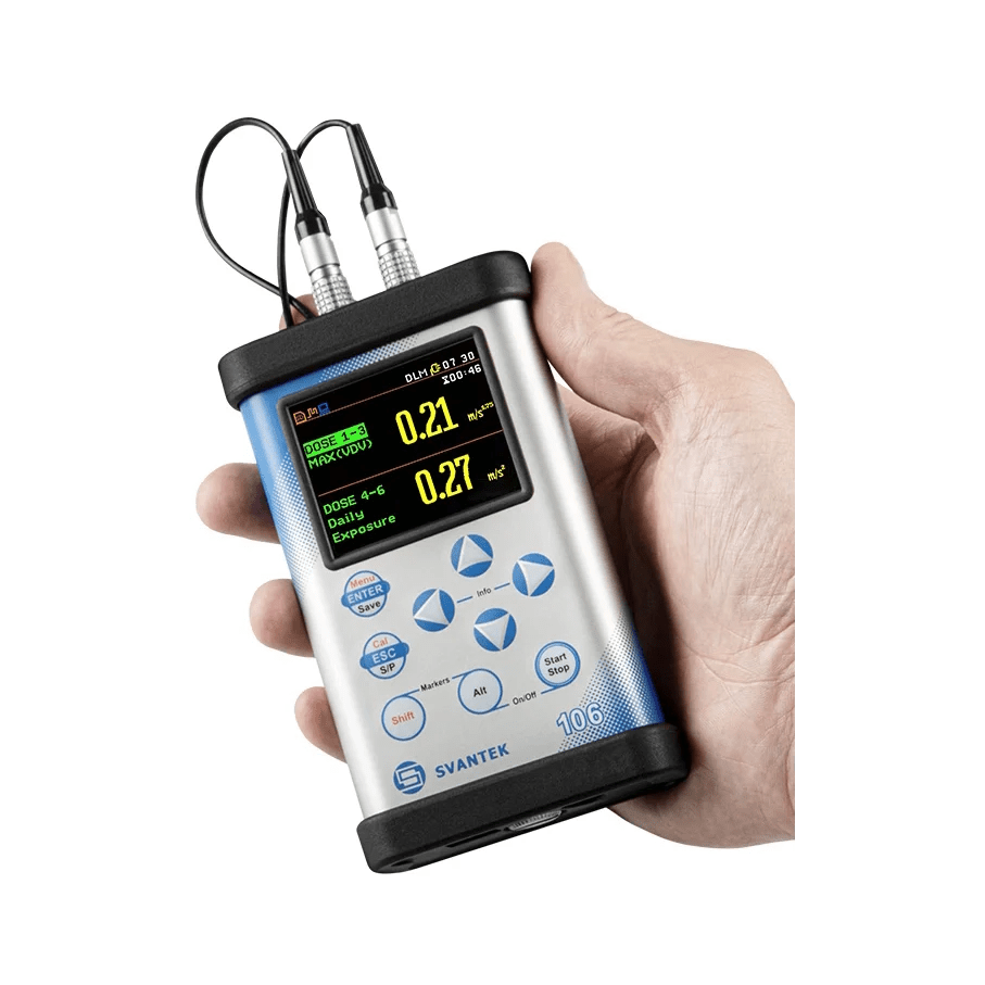 Svantek SV 106D Human Vibration Meter - GOmeasure.se