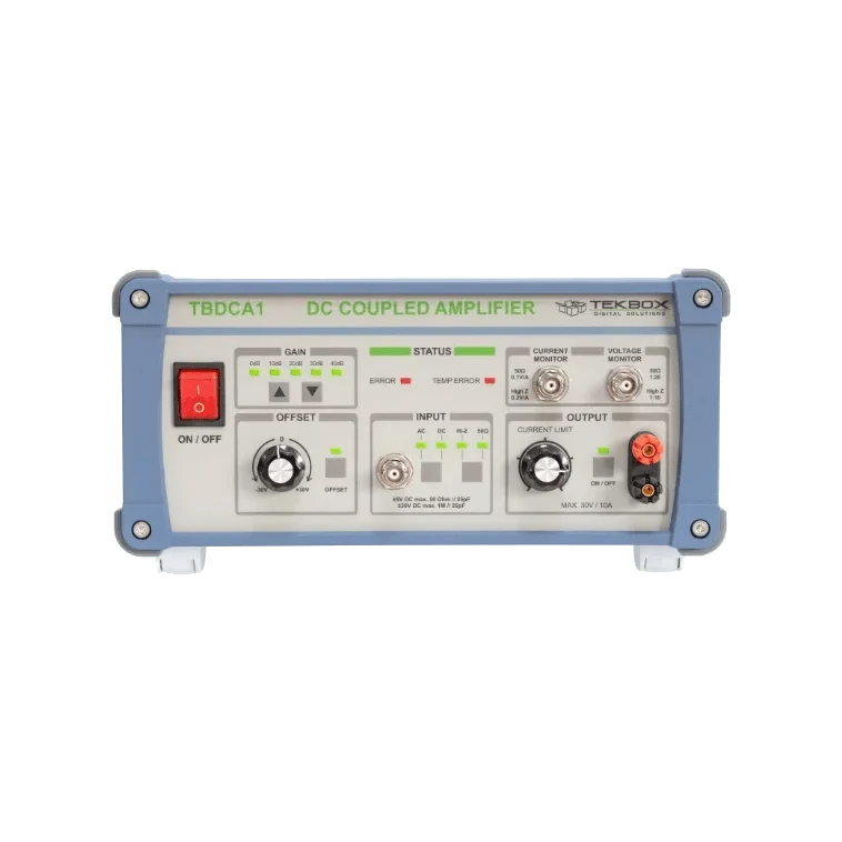 Tekbox TBDCA1 DC Coupled Power Amplifier Front
