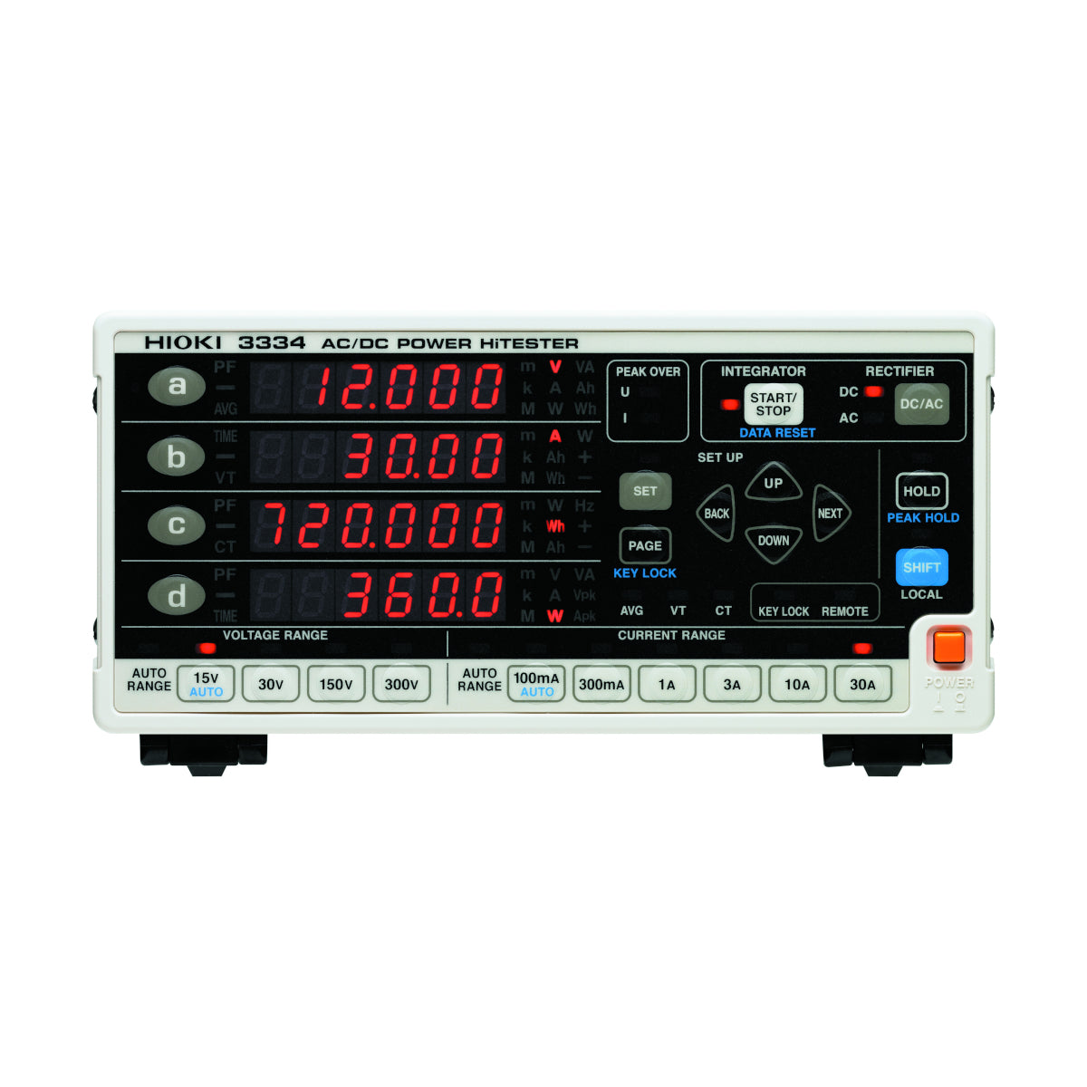 Hioki 3334 AC/DC Power HiTester with Built-in GP-IB