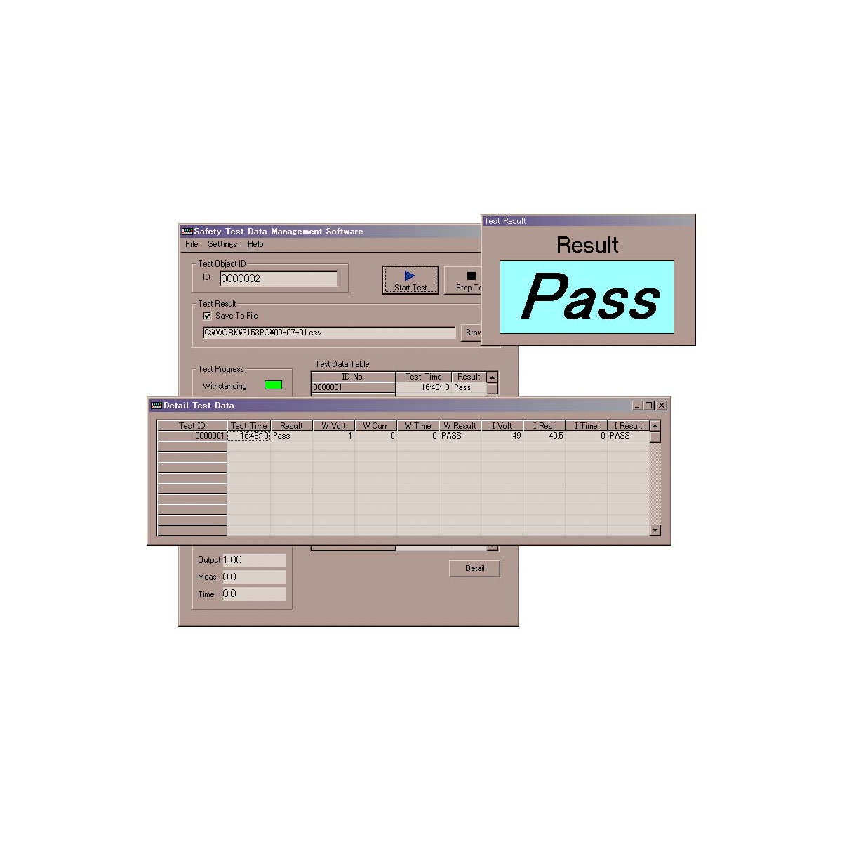 Hioki 9267 Safety Test Data Management Software