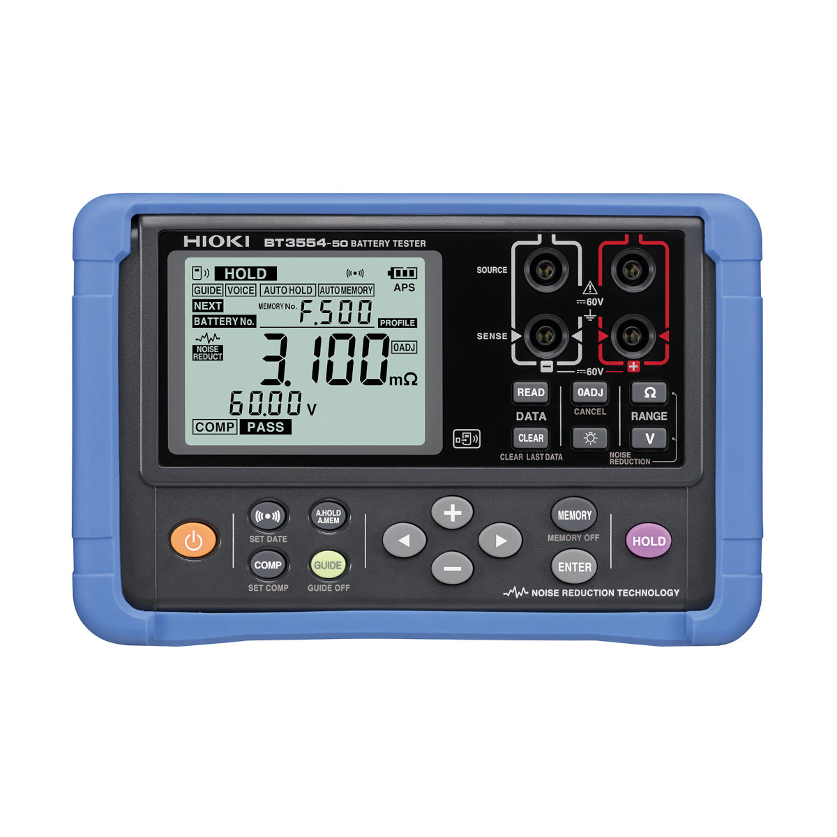 Hioki BT3554-52 Battery Tester Bundled with Pin Type Lead L2020