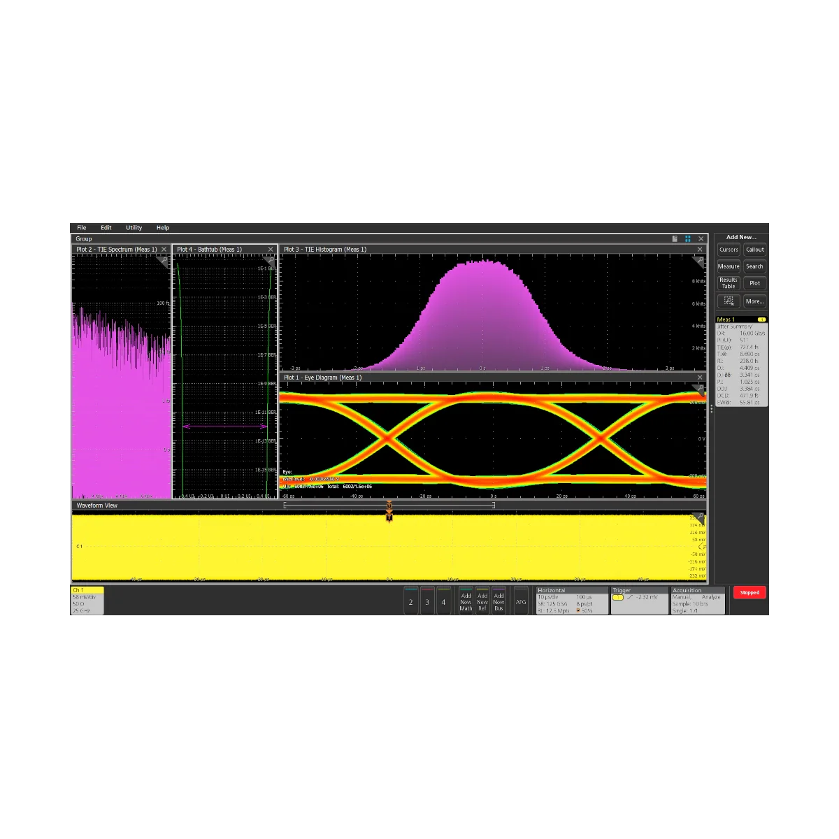 Tektronix DPO714AX 16 GHz Digital Phosphor Oscilloscope