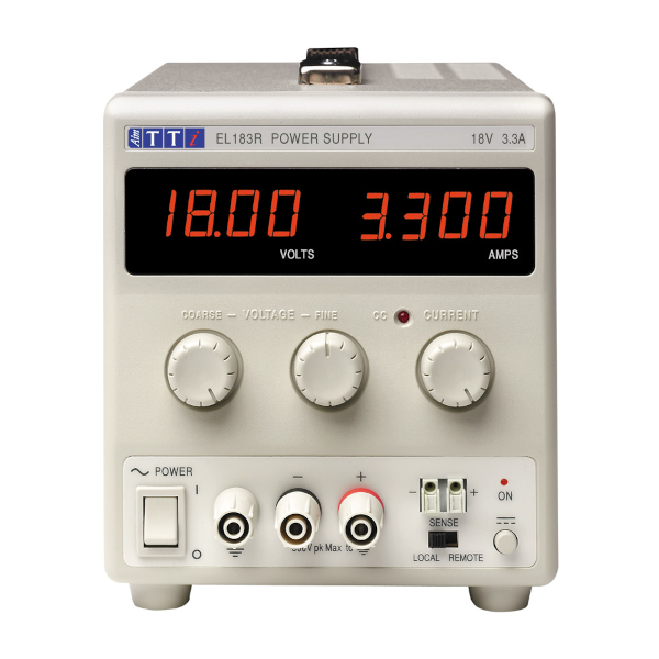 DEMO Aim-TTi EL183R Power Supply 0-18V/0-3A