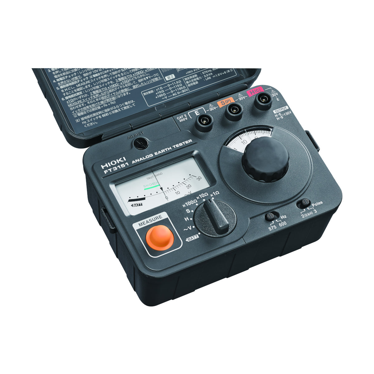 Hioki FT3151 Analog Earth Tester