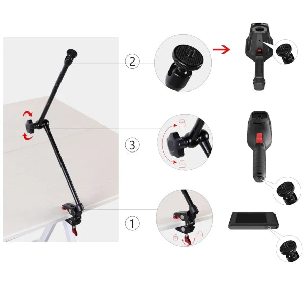 HIKMICRO HM-2925ZJ-TM01-BRACKET M Series Mounting Bracket