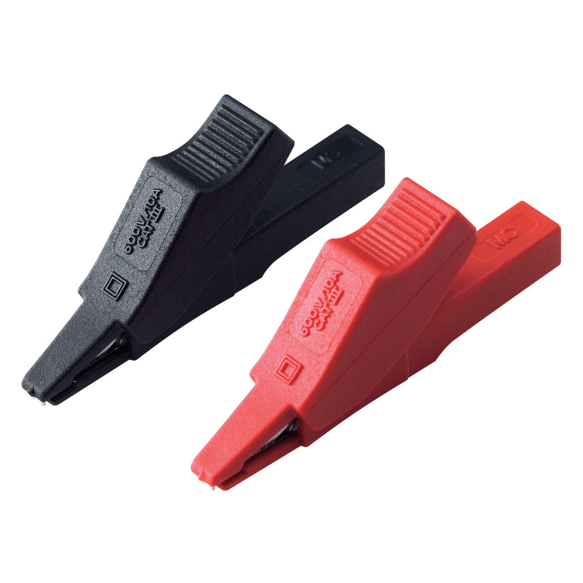 L9790-01 Crocodile Clips Red/Black
