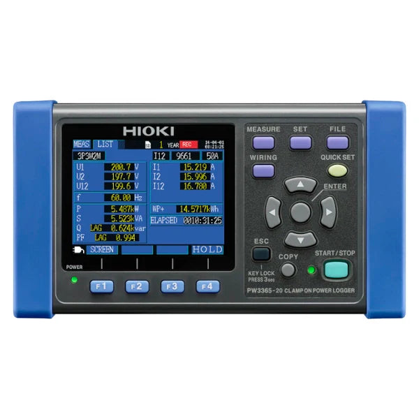 Hioki PW3365-20 Clamp On Power Logger