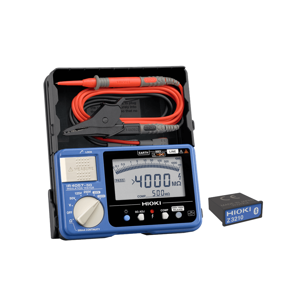 DEMO - Hioki IR4057-90 Insulation Tester Bundled with the Wireless Adapter Z3210