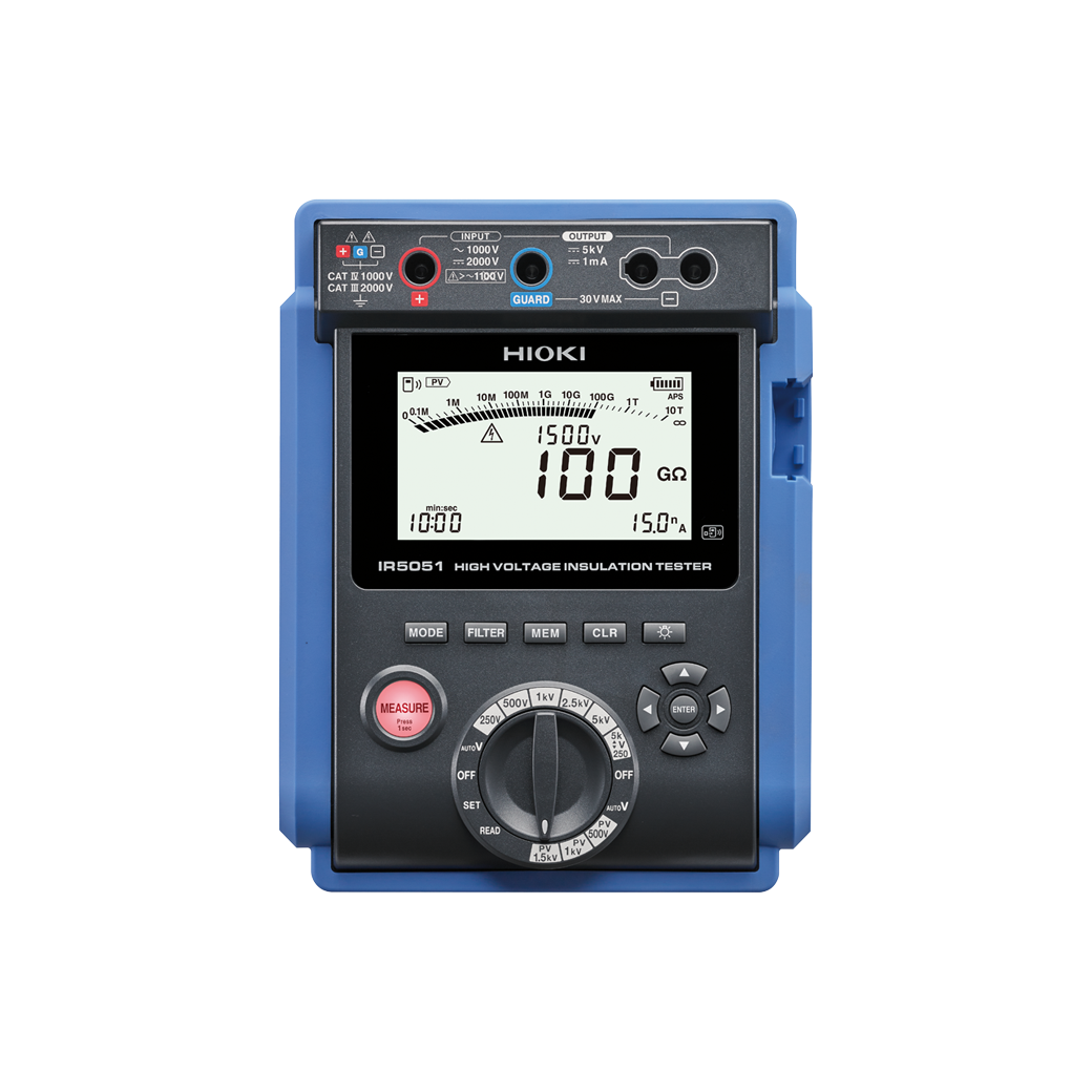 Hioki IR5051-90 High Voltage Insulation Tester Bundled with the Wireless Adapter Z3210