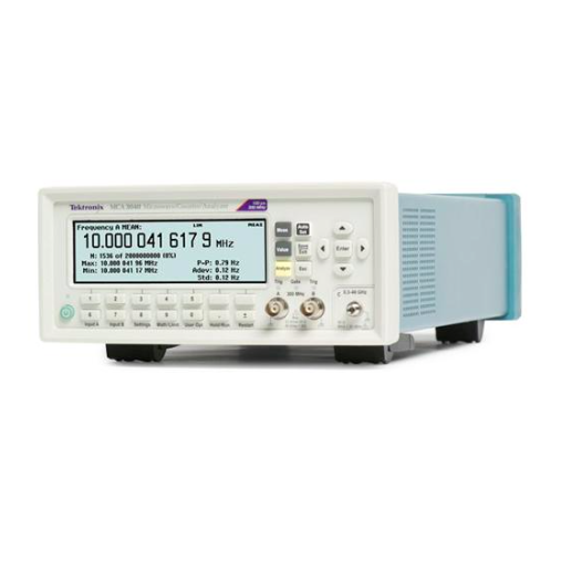 Tektronix MCA3027 Microwave Analyzer