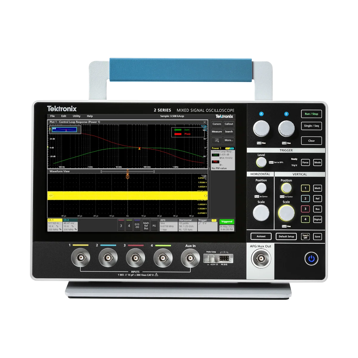 DEMO - Tektronix MSO24 70 MHz Oscilloskop 
