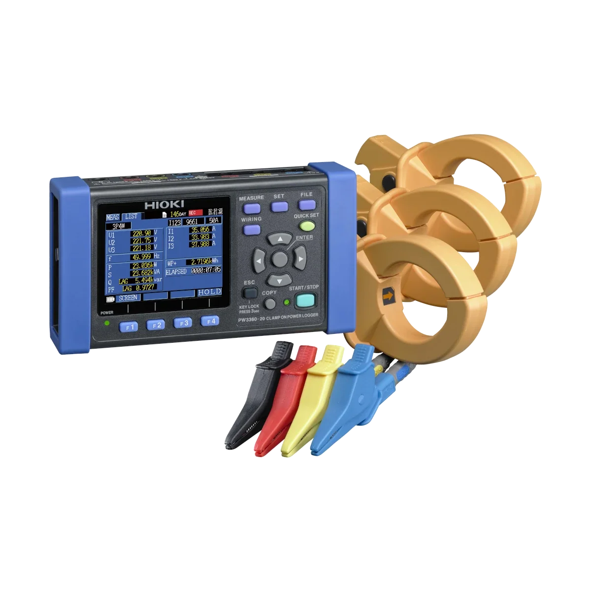 Hioki PW3360-20 Clamp On Power Logger