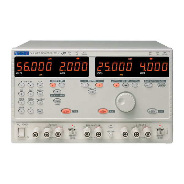 Aim-TTi QL564TP(G) Bench/System Precision Linear Regulated DC Power Supply