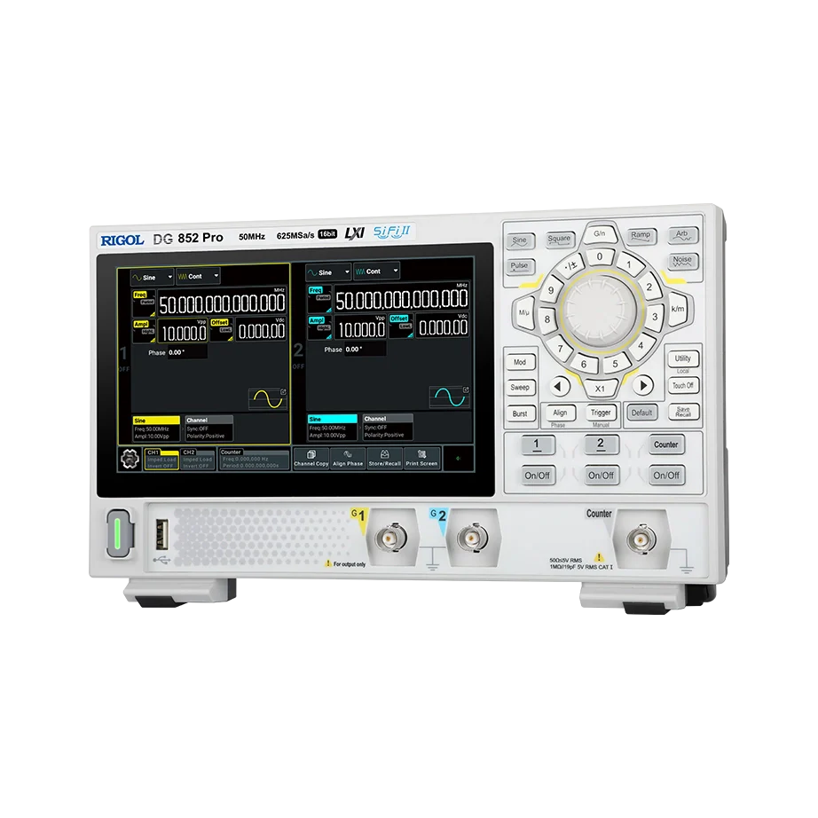 RIGOL DG852 Pro 50 MHz Waveform Generator